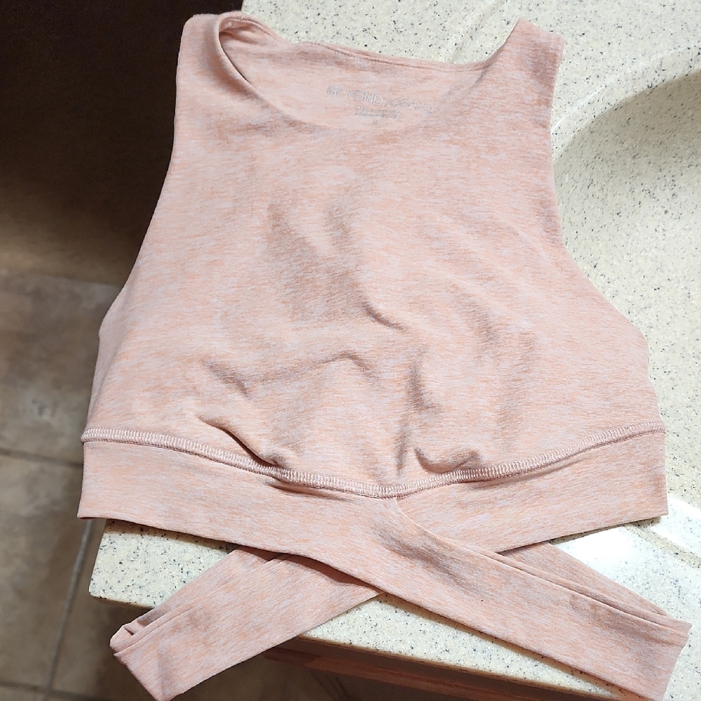 Beyond Yoga Criss Cross Top